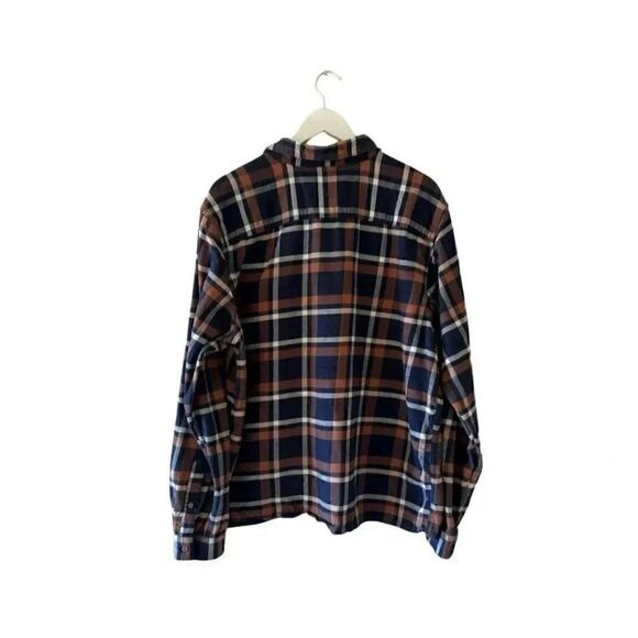 Patagonia Men's Lightweight Fjord Flannel Shirt Organic Cotton Soft Cozy SZ XXL - Picture 10 of 13